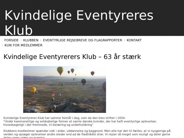 kvindeligeeventyrere.dk