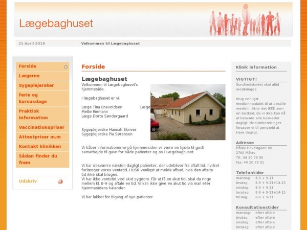 laegebaghuset.dk