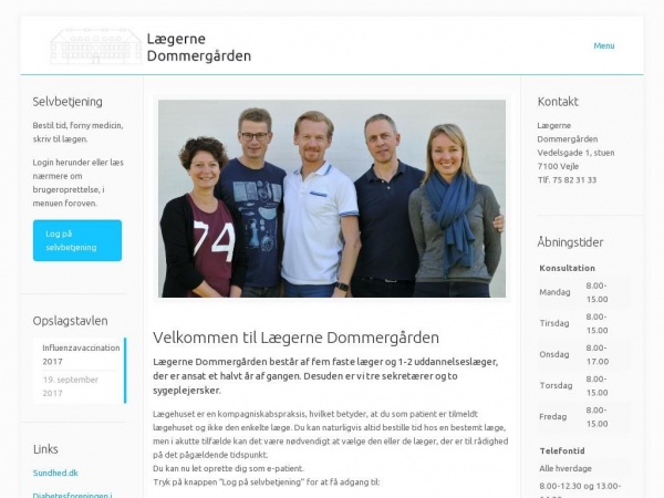 laegernedommergaarden.dk