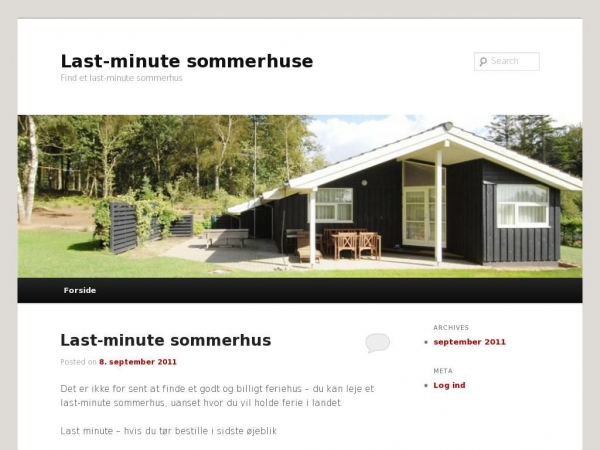 lastminute-sommerhuse.dk