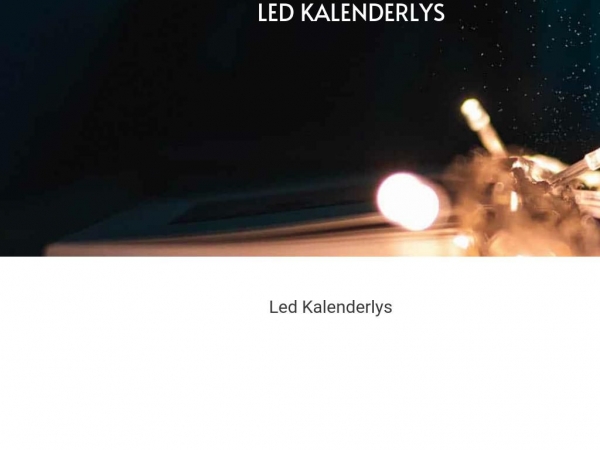 led-kalenderlys.dk