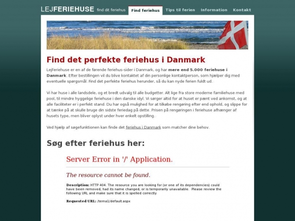 lejferiehuse.dk