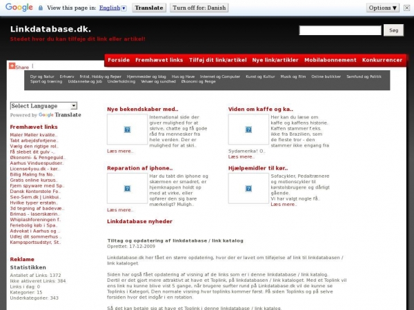 linkdatabase.dk