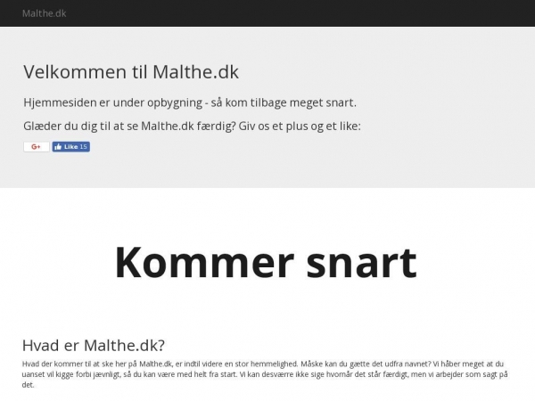 malthe.dk