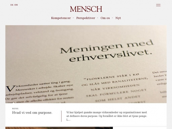 mensch.dk