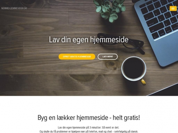 nemmehjemmesider.dk