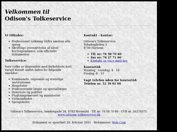 odisons-tolkeservice.dk