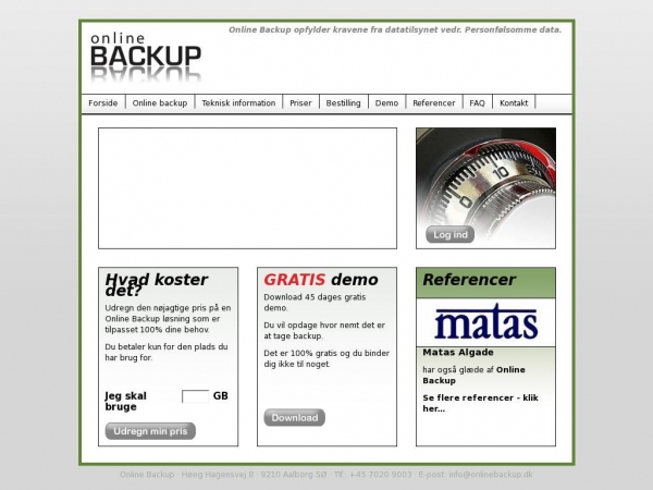 onlinebackup.dk