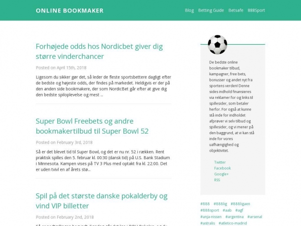 onlinebookmaker.dk