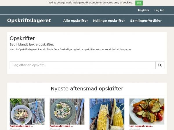 opskriftslageret.dk