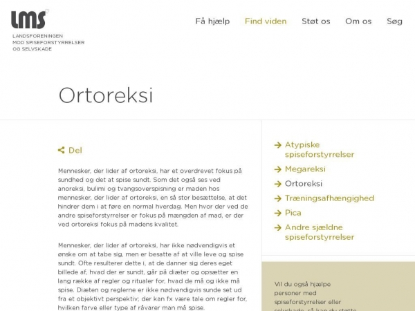 ortoreksi.dk