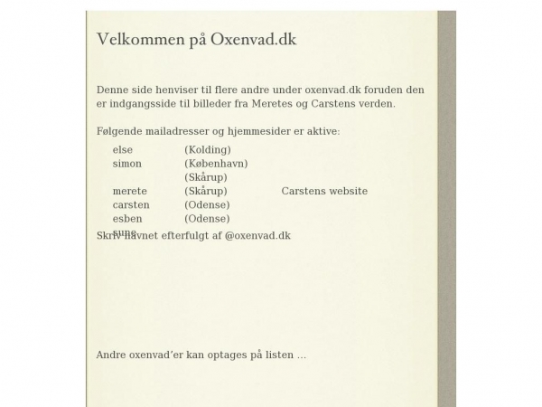 oxenvad.dk