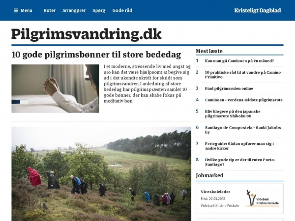 pilgrimsvandring.dk