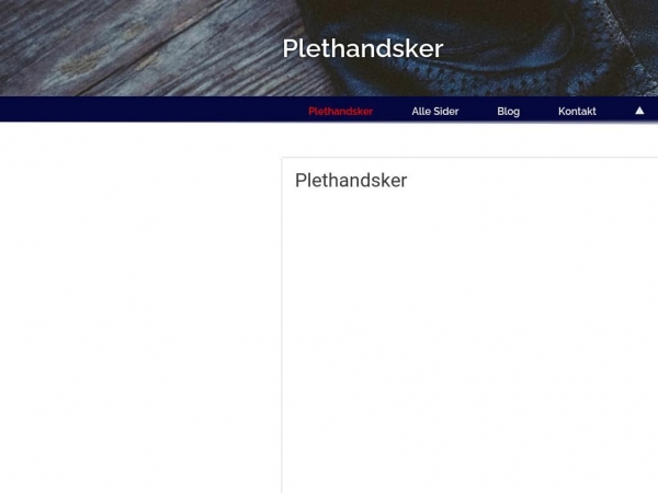 plethandsker.dk