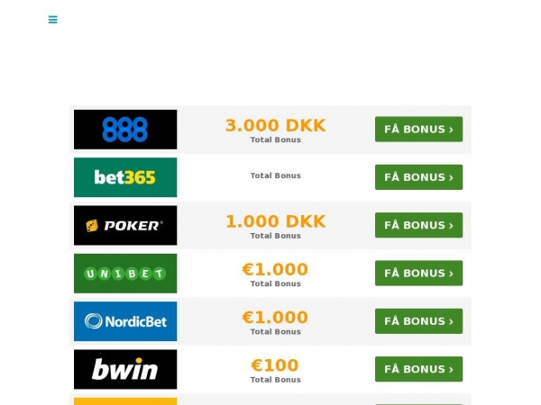 pokerbonus.dk