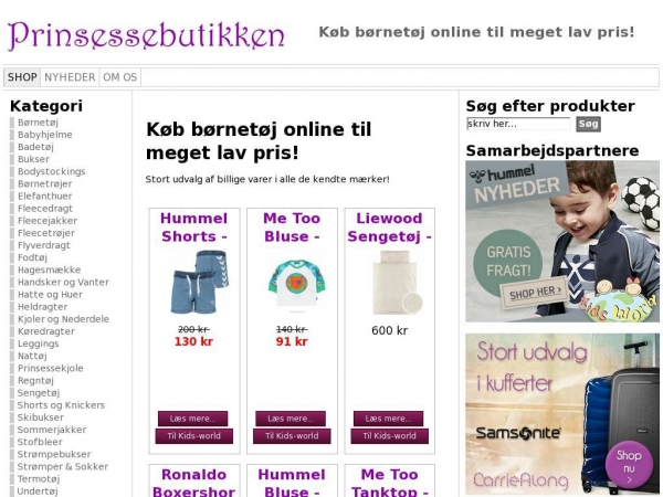 prinsessebutikken.dk