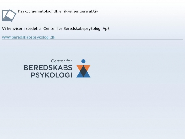 psychotraumatology.dk