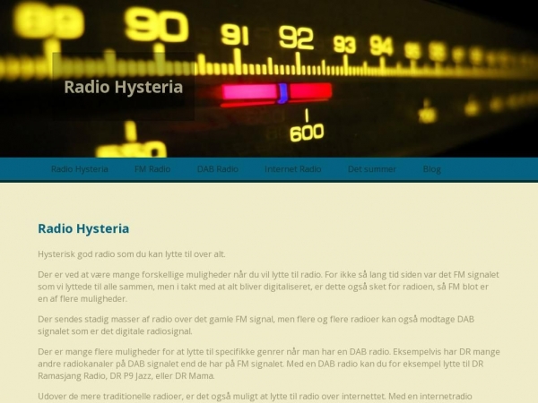 radiohysteria.dk