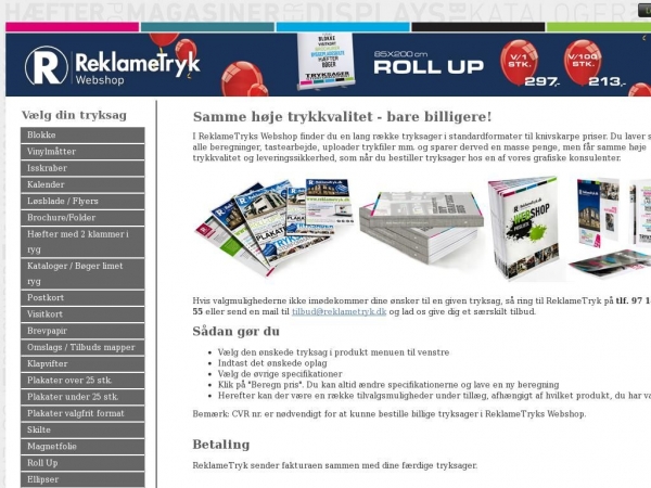 reklametryk-webshop.dk