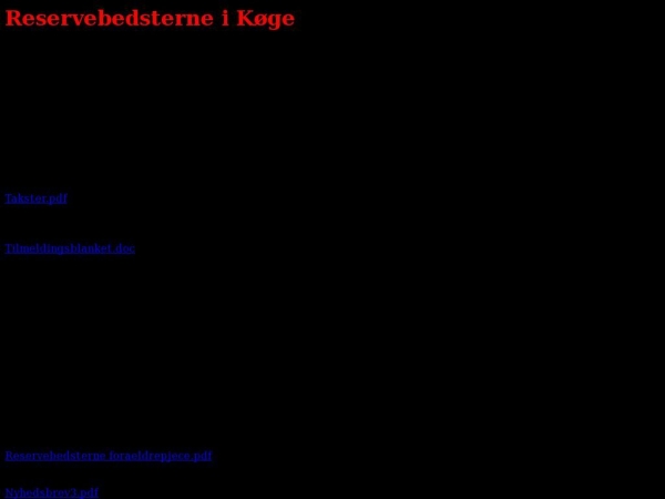 reservebedsterne.dk