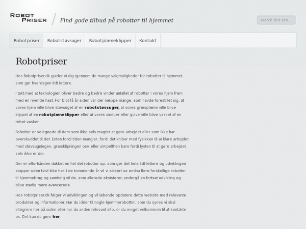 robotpriser.dk