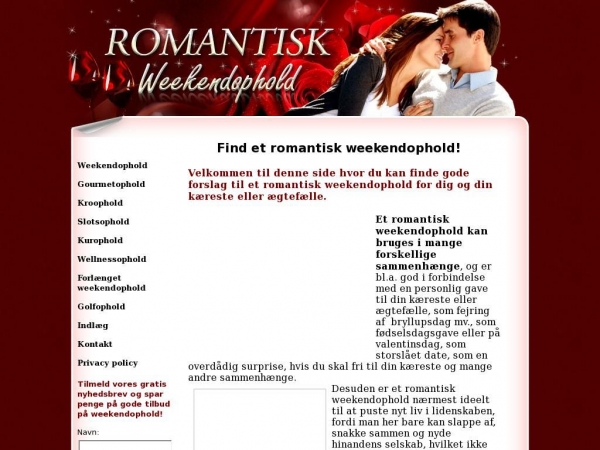 romantiskweekendophold.dk