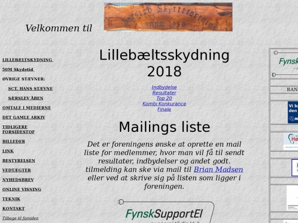 saerslevskytteforening.dk