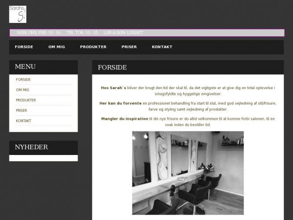 sarahsfrisor.dk