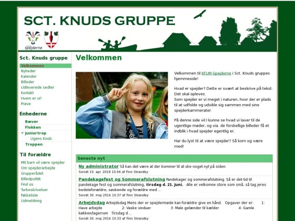sctknud-spejder.dk