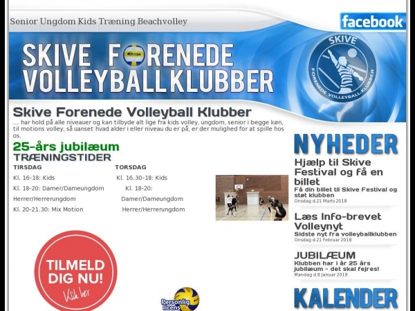 skivevolley.dk