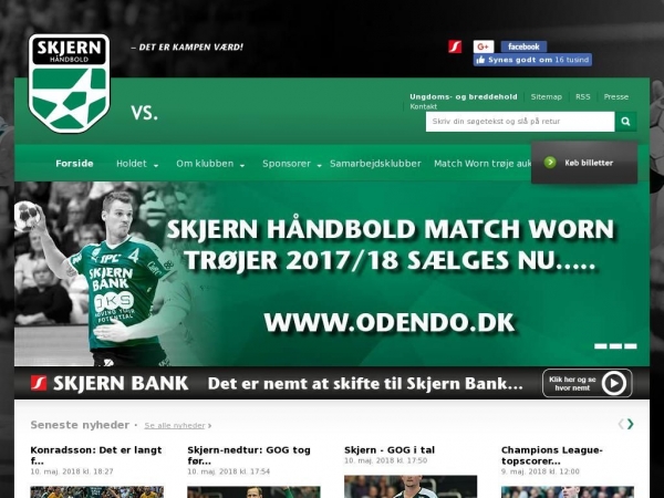 skjernhaandbold.dk
