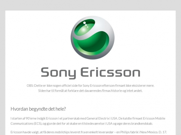 sonyericsson.dk