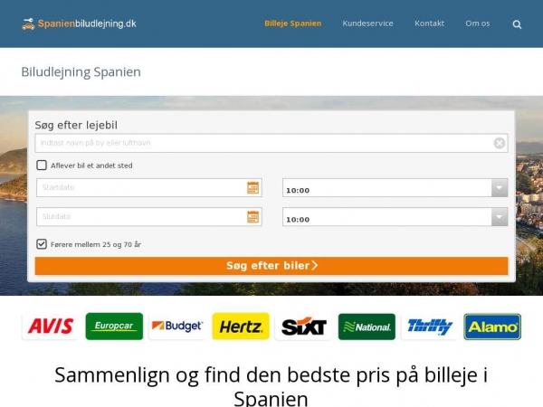 spanienbiludlejning.dk