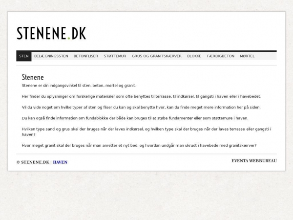 stenene.dk