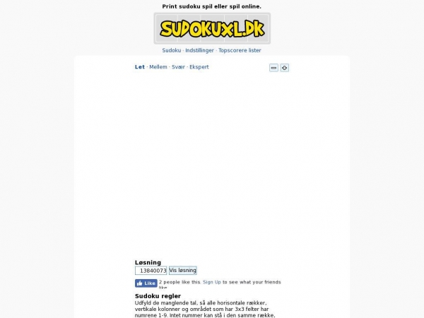 sudokuxl.dk