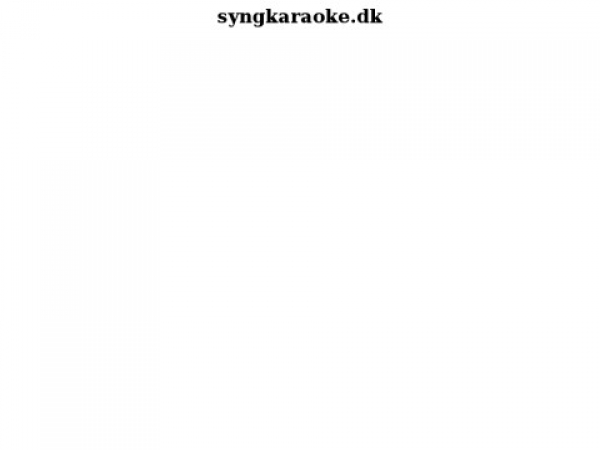 syngkaraoke.dk