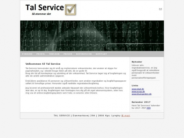 tal-service.dk