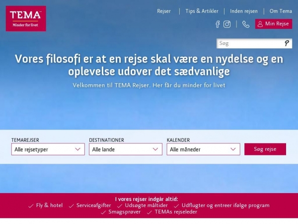 temarejser.dk
