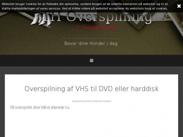 thoverspilning.dk