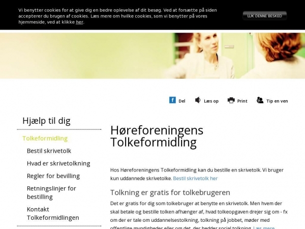 tolkeformidlingen.dk