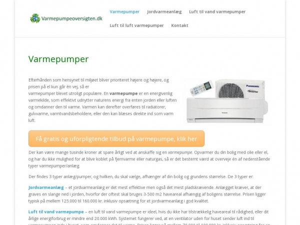 varmepumpeoversigten.dk