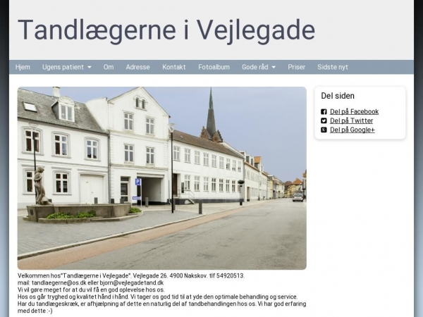 vejlegadetand.dk