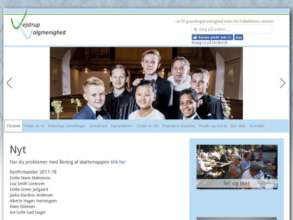 vejstrupvalgmenighed.dk
