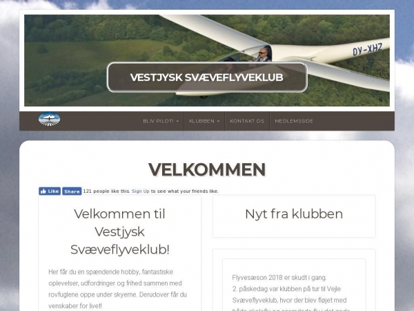 vestjysk-svaeveflyveklub.dk