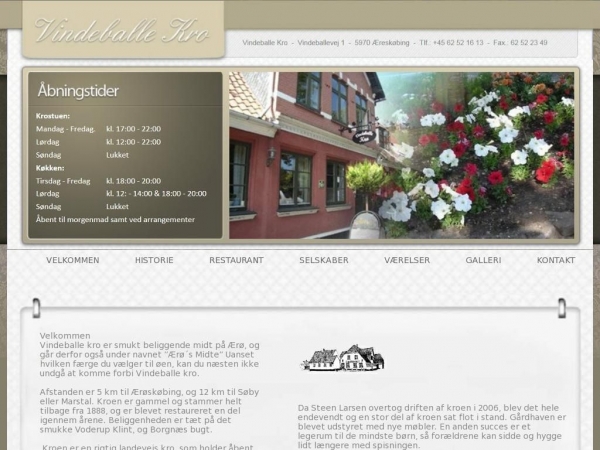 vindeballekro.dk
