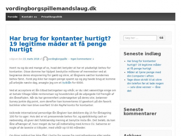 vordingborgspillemandslaug.dk