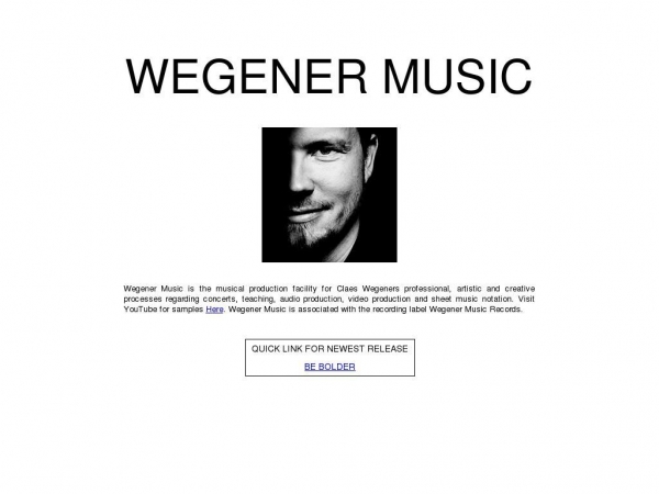 wegenermusic.dk