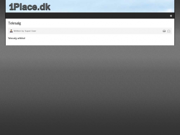 1place.dk
