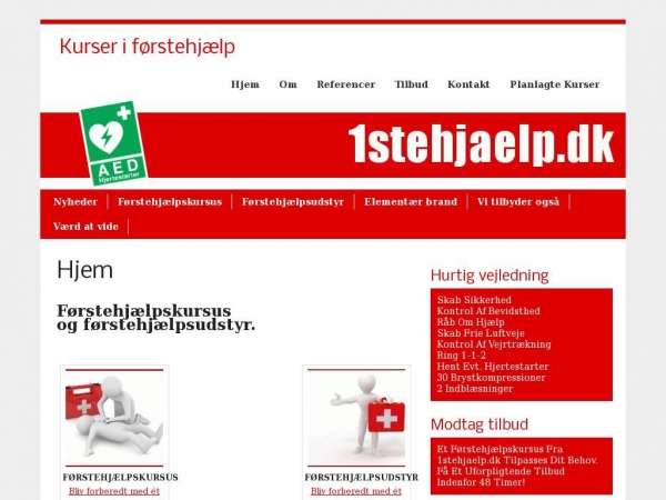 1stehjaelp.dk