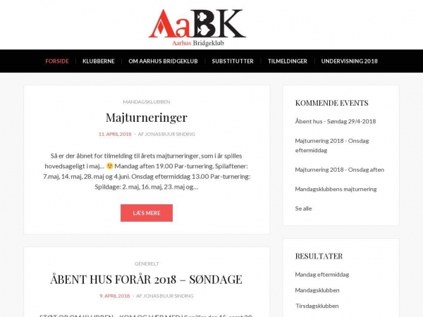 aarhusbridgeklub.dk